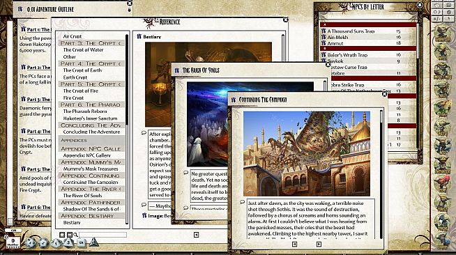 Fantasy Grounds - Pathfinder RPG - Mummy’s Mask AP 6: Pyramid of the Sky Pharaoh (PFRPG)