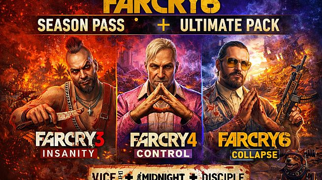 Far Cry 6 Season Pass + Ultimate Pack