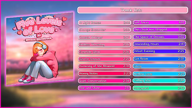 Five Levels of Love Soundtrack