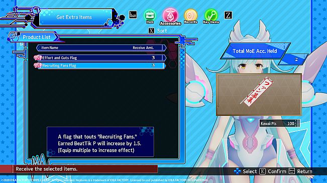 Neptunia Virtual Stars - Item Booster Pack