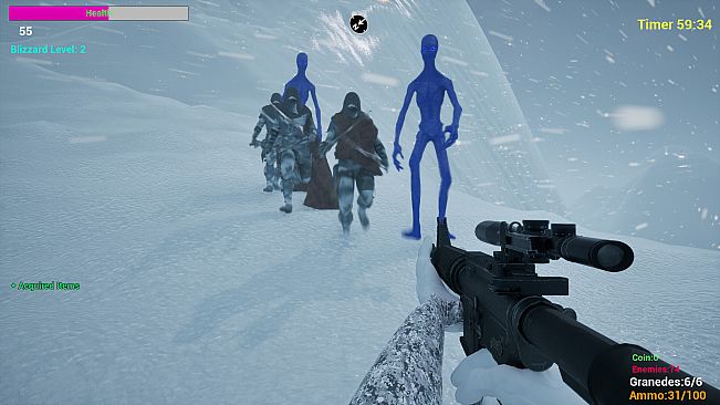 Lost in the Blizzard Abyss
