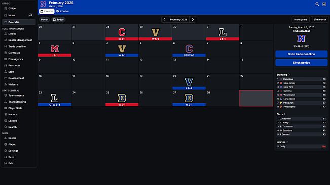 Hockey Legacy Manager 26