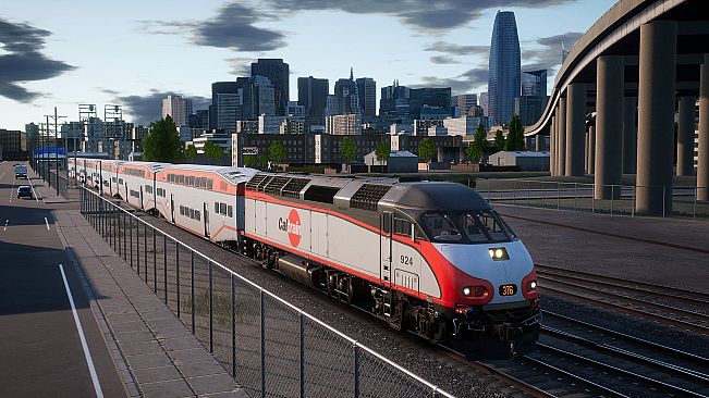Train Sim World: Caltrain MP36PH-3C Baby Bullet Loco Add-On - TSW2 & TSW3 compatible