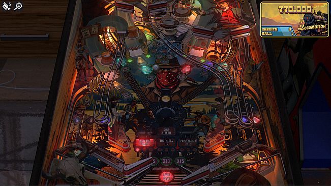 Zaccaria Pinball - Locomotion Deluxe Pinball Table
