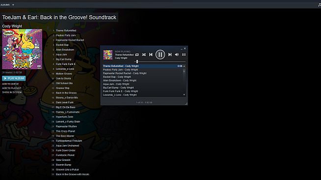 ToeJam & Earl: Back in the Groove! Soundtrack
