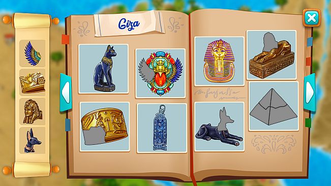 Mahjong Riddles: Egypt