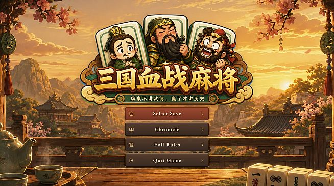 Three Kingdoms: Blood Battle Mahjong