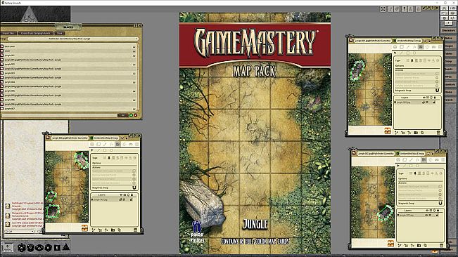 Fantasy Grounds - Pathfinder RPG - GameMastery Map Pack: Jungle