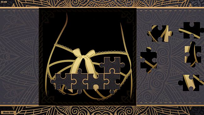 LineArt Jigsaw Puzzle - Erotica 3