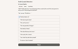 Sixth Grade Detective