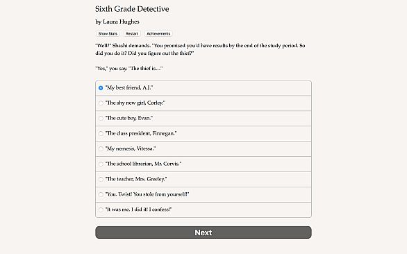 Sixth Grade Detective