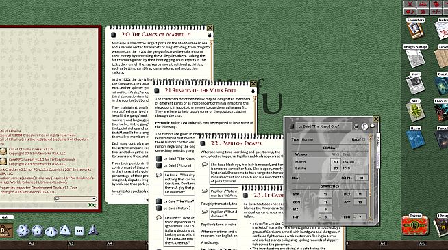 Fantasy Grounds - Secret of Marseille (Call of Cthulhu)