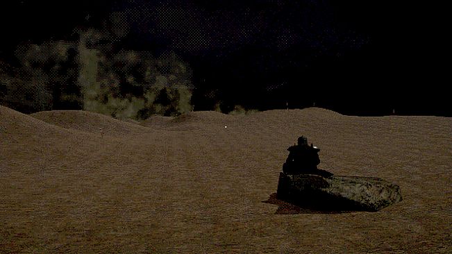 My monstrous roommate. (étude)