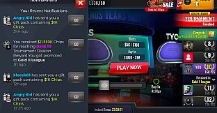 Poker Legends: Texas Hold'em Poker Tournaments