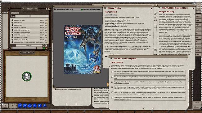 Fantasy Grounds - Dungeon Crawl Classics #71: The 13th Skull