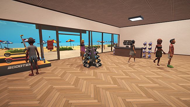 Beach Outlet Simulator