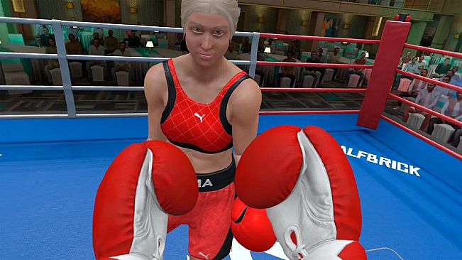 The Thrill Of The Fight 2 - Puma Original Red Gloves