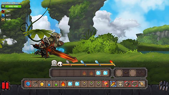 Clumsy Knight Vs. Skeleton Remastered