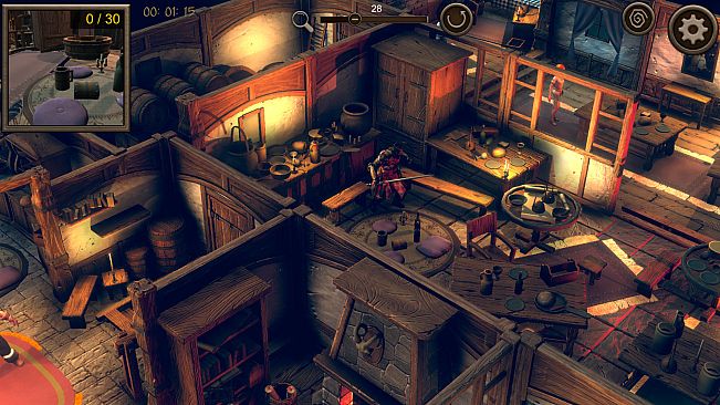 Hidden Tavern Top-Down 3D