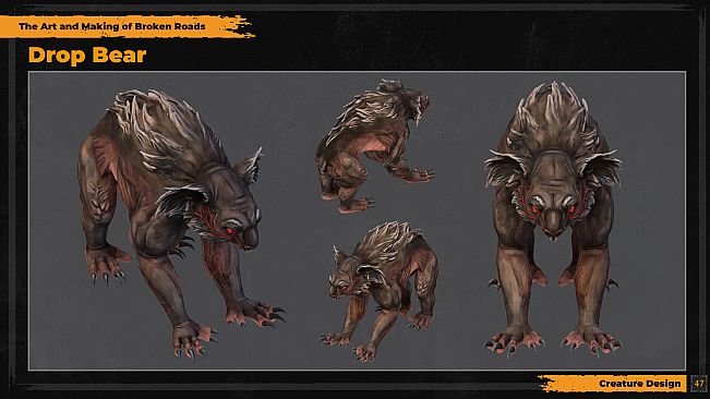 Broken Roads Artbook