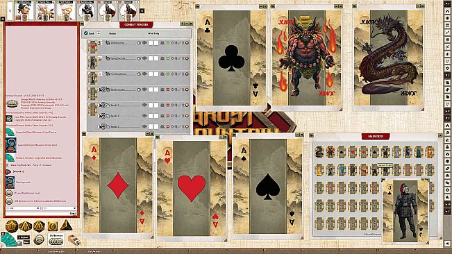 Fantasy Grounds - Legend of Ghost Mountain Action Deck
