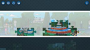 Hidden Cats in Jigsaw Puzzle