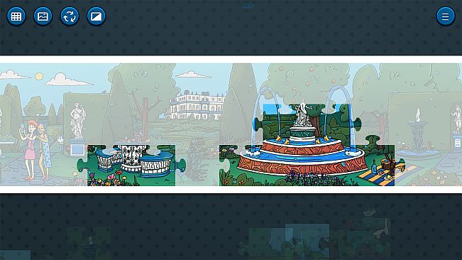 Hidden Cats in Jigsaw Puzzle