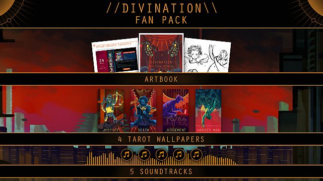 DIVINATION - Fan Pack (Art Book, Wallpaper, Soundtrack)
