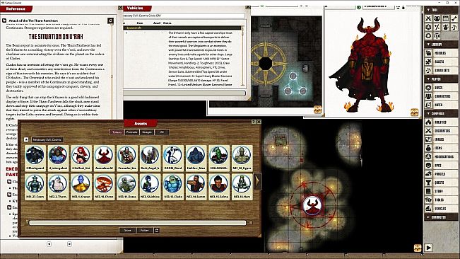 Fantasy Grounds - Necessary Evil: Cosmic Crisis