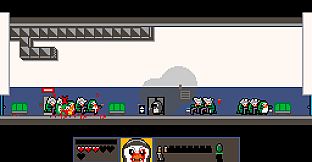 Penguin with a Pumpgun