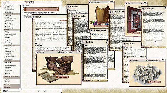 Fantasy Grounds - Pathfinder RPG - Campaign Setting: Inner Sea Taverns