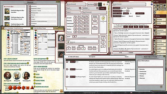 Fantasy Grounds - Pathfinder 2 RPG - Beginner Box