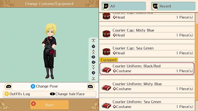 Courier Uniforms - WorldNeverland - Daily Life in the Elnea Kingdom - Another Life Adventure