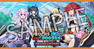 Neptunia Riders VS Dogoos Digital Art Book + Wallpaper