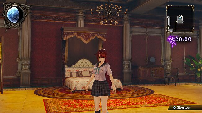 Nights of Azure 2: Bonus Costume, Blue High School Uniform