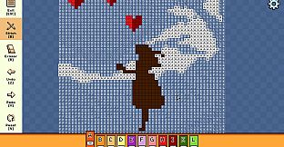 Pixel Cross Stitch - Valentine's Day Pack 3