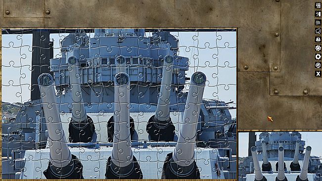 Pixel Puzzles WW2 Jigsaw - Pack: USS Massachusetts