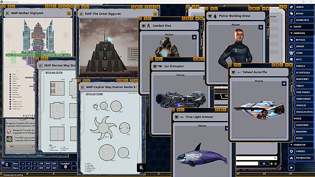 Fantasy Grounds - Traveller - Singularity Companion