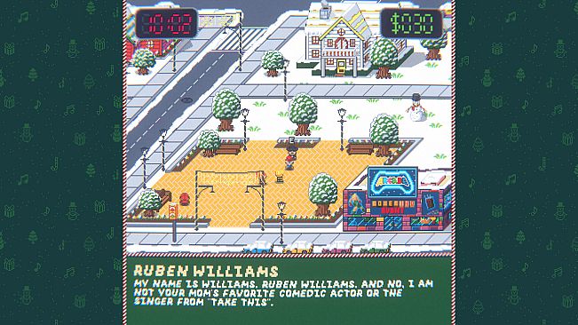 Touch Grass: A Bit-Sized Christmas Adventure