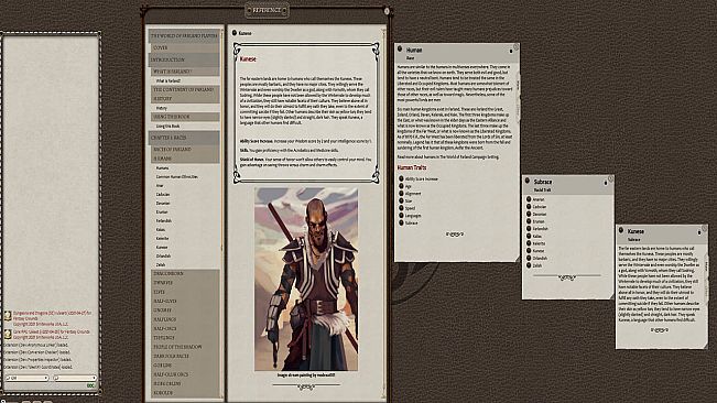 Fantasy Grounds - World of Farland Players Guide