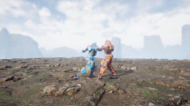 Robo pocket: 3d fighter with rollback