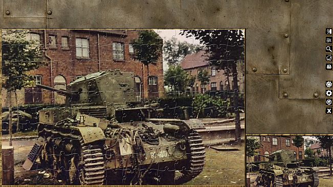 Pixel Puzzles WW2 Jigsaw - Pack: French Tanks