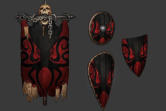 Battle Brothers - Support the Developers & Kraken Banner