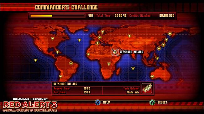 Command & Conquer Red Alert 3: Commander's Challenge