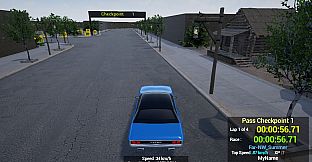 Maze Workout - Western Lost Solo Car Racer