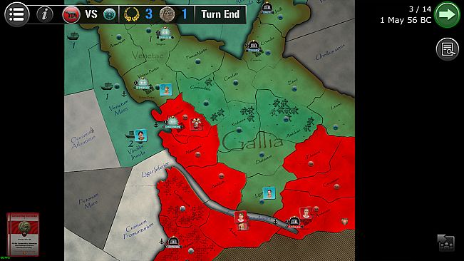 Wars Across the World: Caesar 56