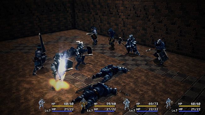 RPG Developer Bakin LowPoly Pixel Knight