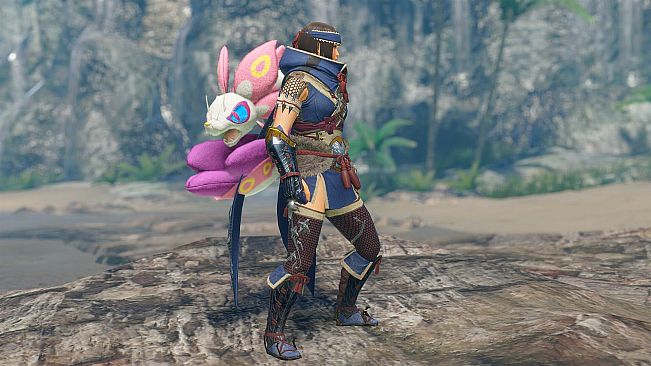 Monster Hunter Rise - "Stuffed Mizutsune" Hunter layered weapon (Heavy Bowgun)