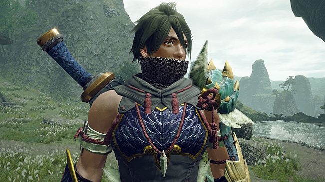 Monster Hunter Rise - "Utsushi" Hunter layered armor set