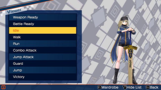 Fate/EXTELLA - Mysterious Heroine Outfit